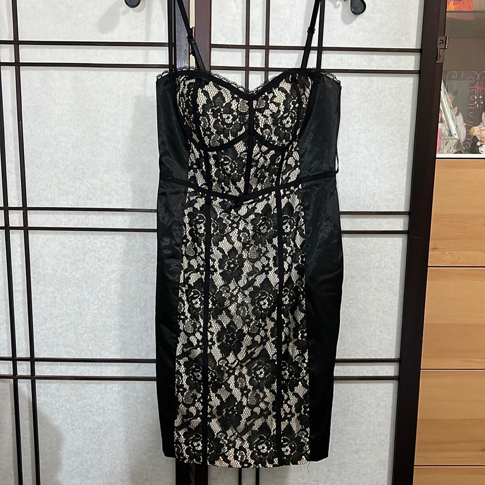 Lacy black dress